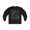 BlΔckpr1nt Blueprint Basketball Long Sleeve Tee