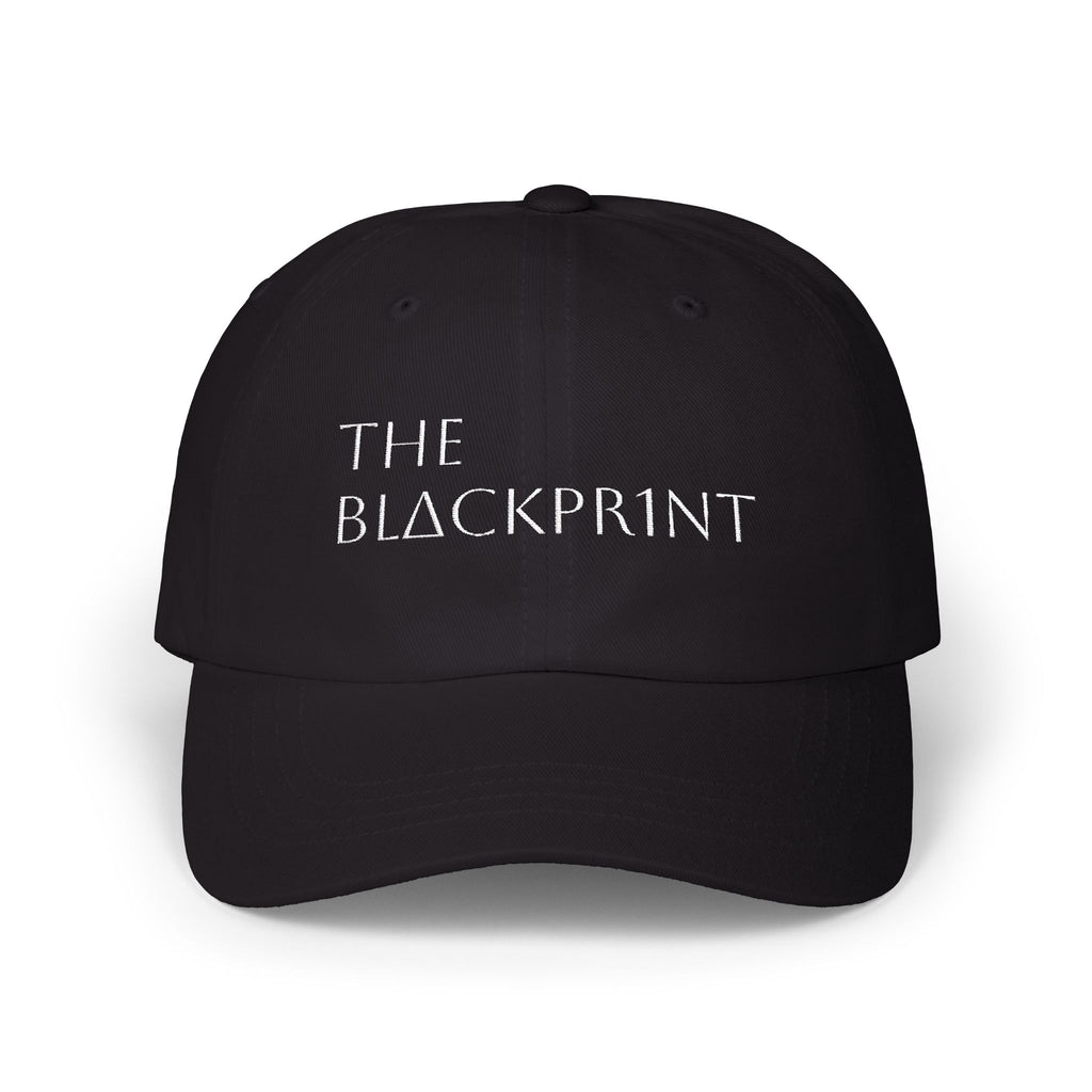 "The BlΔckpr1nt" Embroidered Baseball Hat