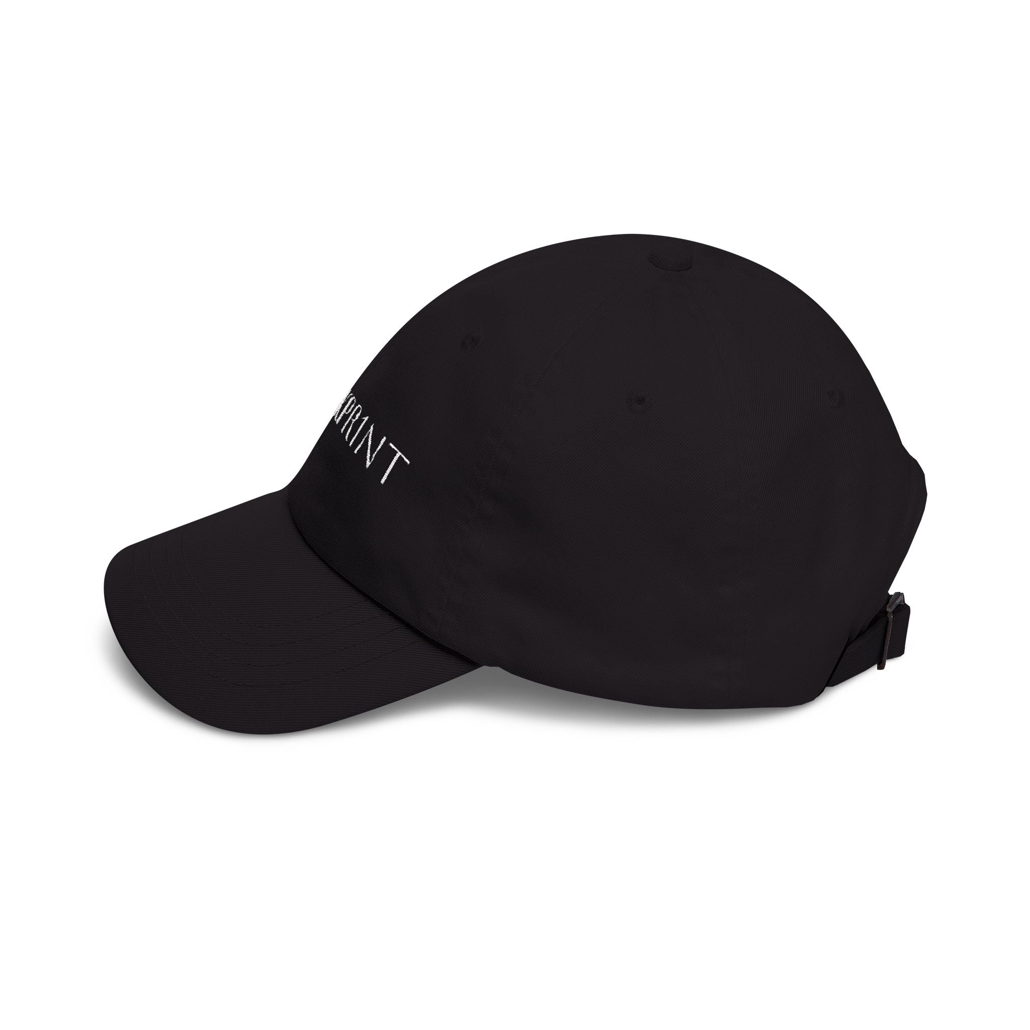 "The BlΔckpr1nt" Embroidered Baseball Hat