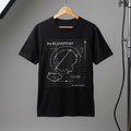 The BlΔckprint Blueprint T-Shirt Afro Girl
