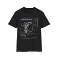 The Blackprint Blueprint T-shirt Man with Braids