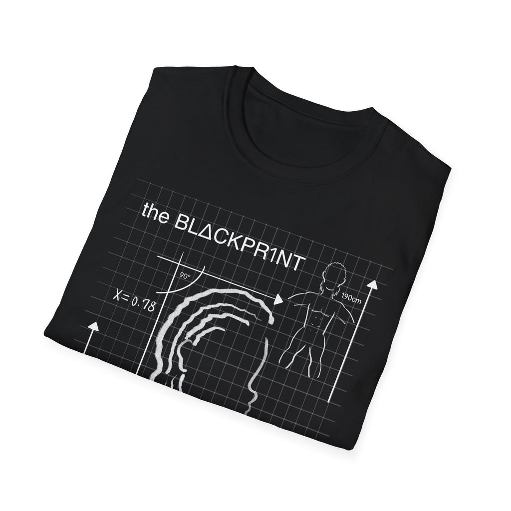The Blackprint Blueprint T-shirt Man with Braids