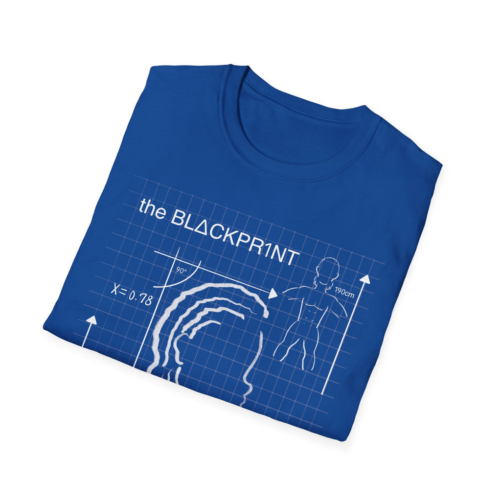 The Blackprint Blueprint T-shirt Man with Braids